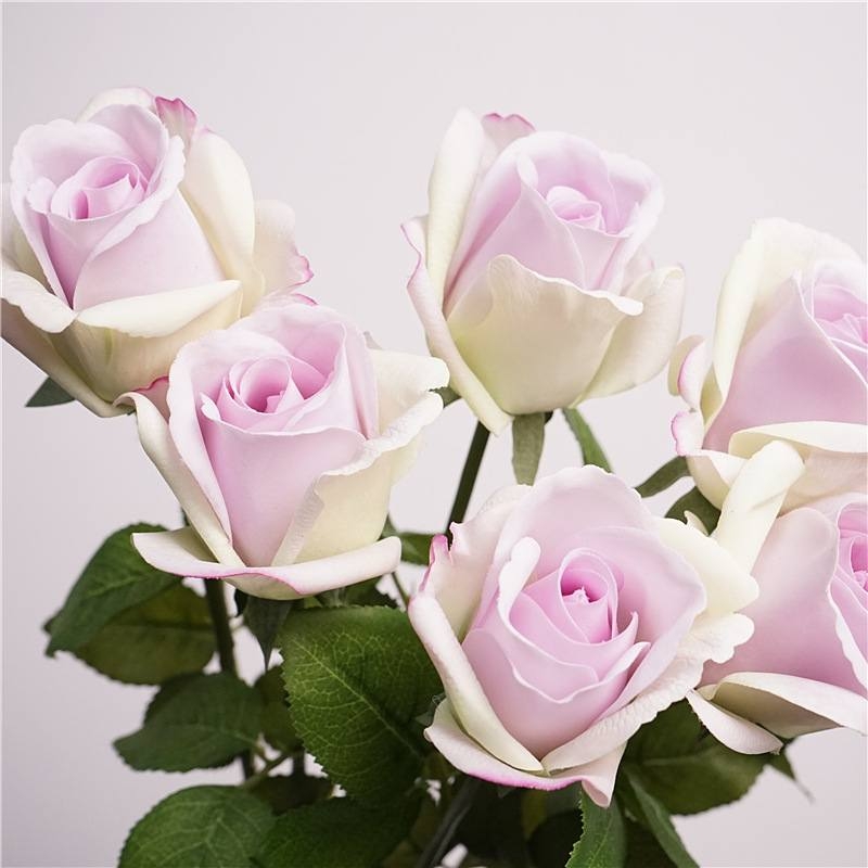 Soft-Touch Artificial Rose Stem – 47cm