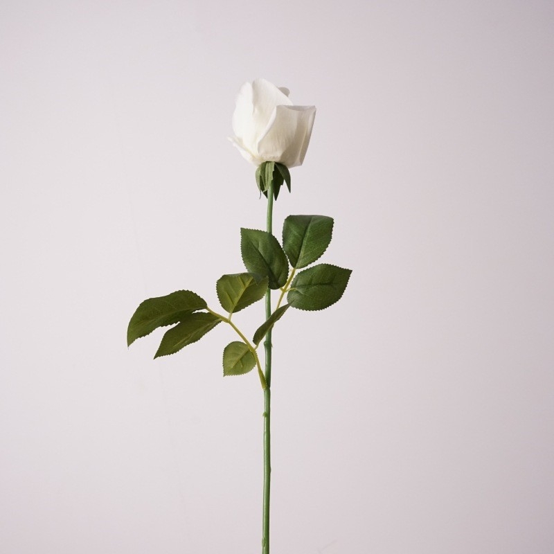 Soft-Touch Artificial Rose Bud Stem – 60cm