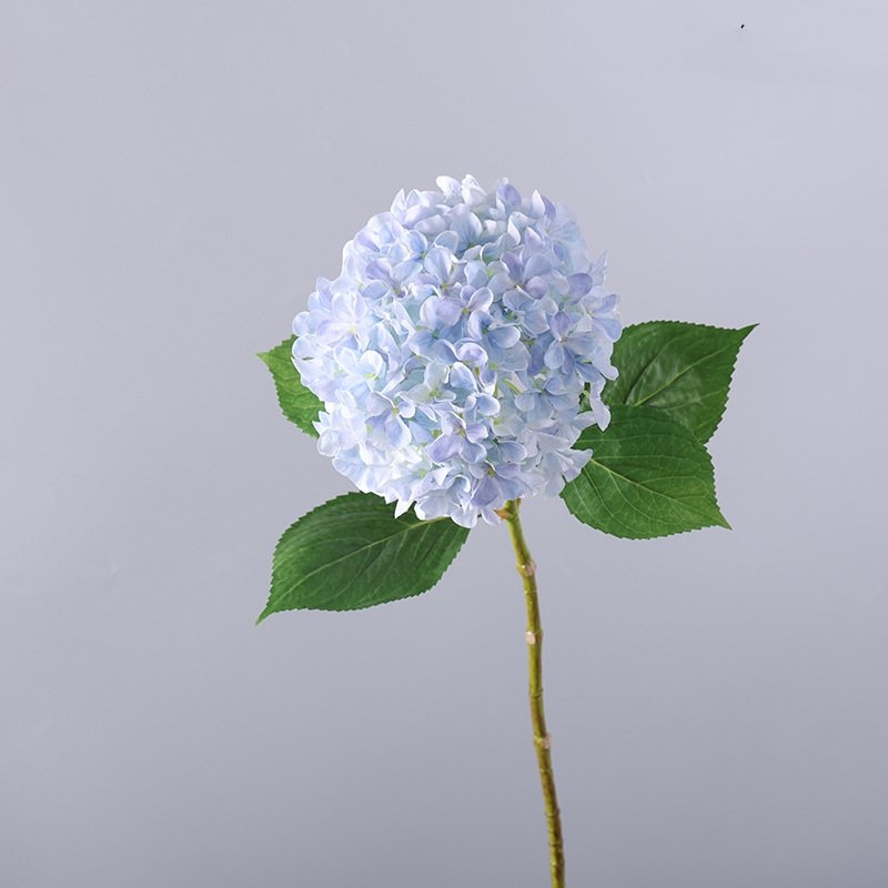 Various Colors Fabric Artificial Hydrangea Flower Stem – 66cm