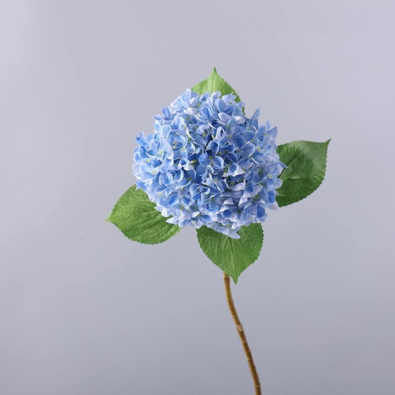 Various Colors Fabric Artificial Hydrangea Flower Stem – 66cm