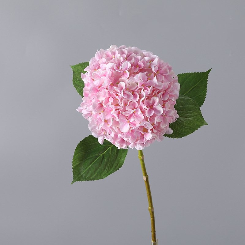 Various Colors Fabric Artificial Hydrangea Flower Stem – 66cm