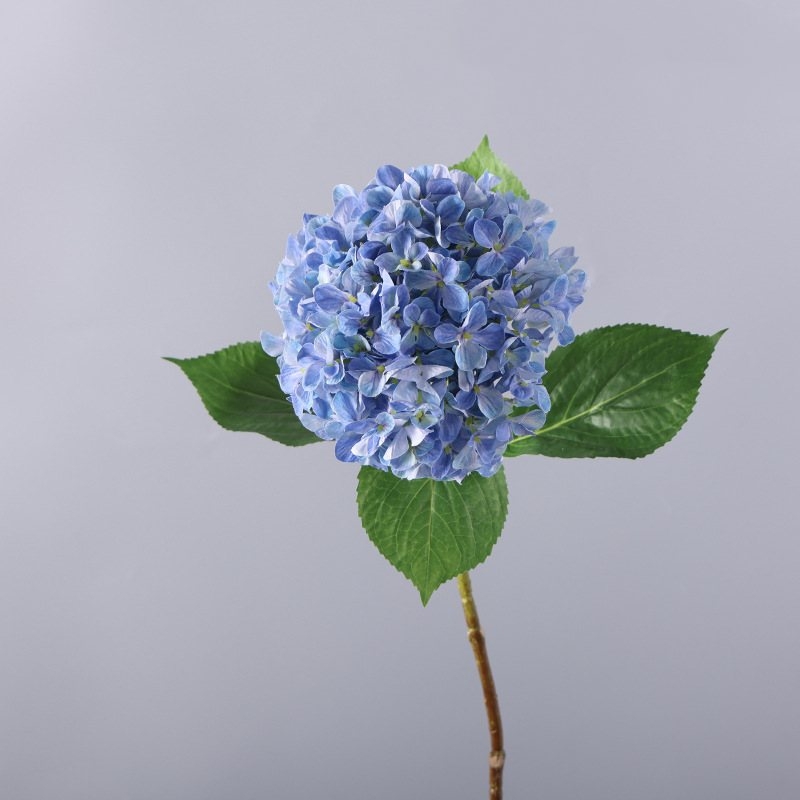 Various Colors Fabric Artificial Hydrangea Flower Stem – 66cm