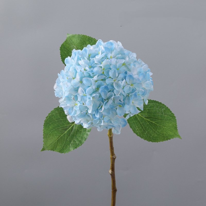 Multicolor Fabric Artificial Hydrangea Flower Stem – 47cm
