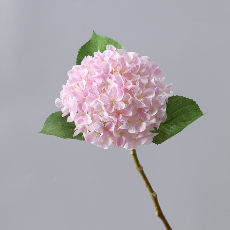 Multicolor Fabric Artificial Hydrangea Flower Stem – 47cm