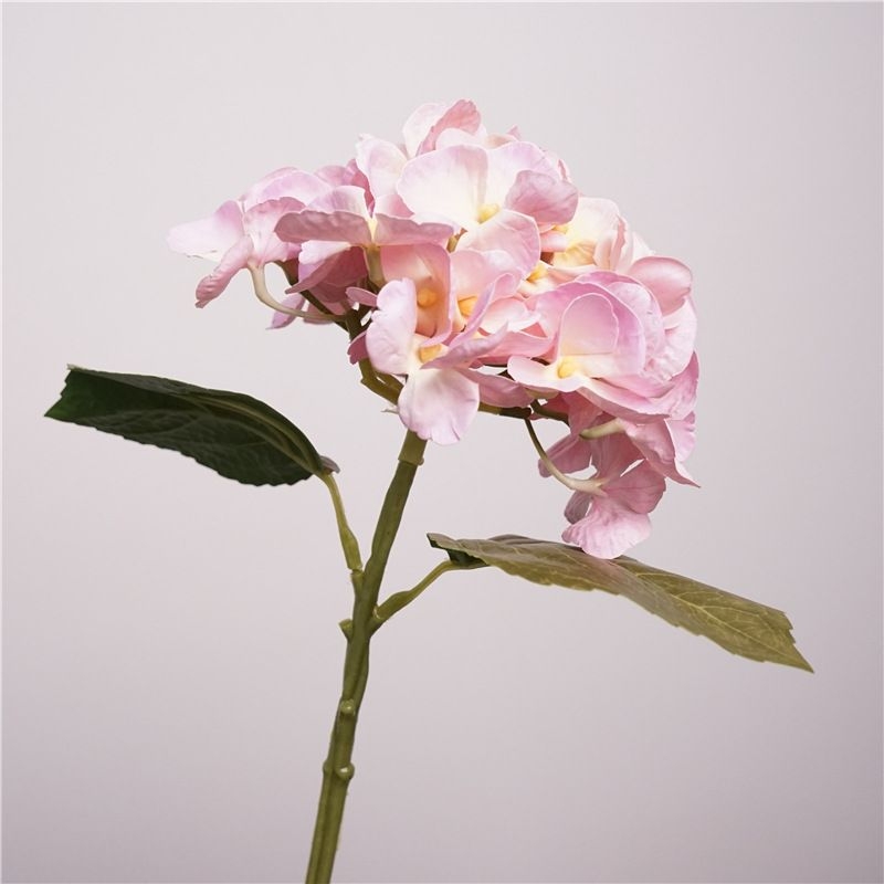 Soft Plastic Artificial Hydrangea Flower Stem – 36cm