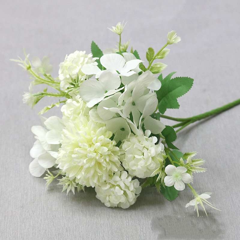 Various Colors Artificial Hydrangea Spray – 30cm