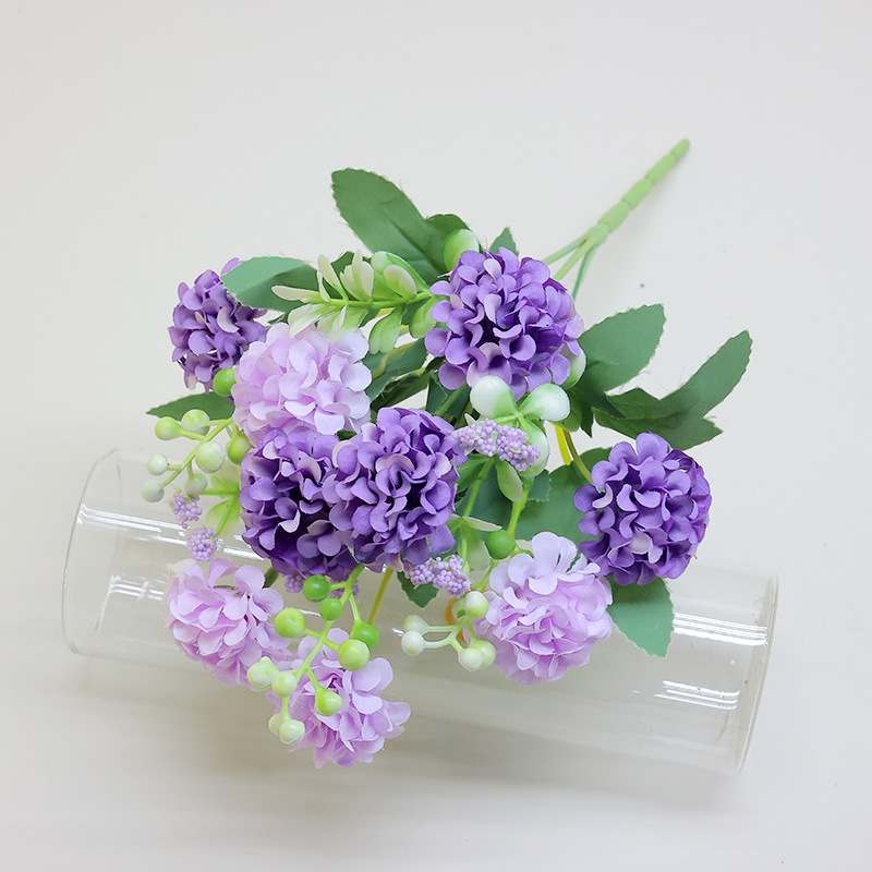 Various Colors Artificial Hydrangea Spray – 22cm