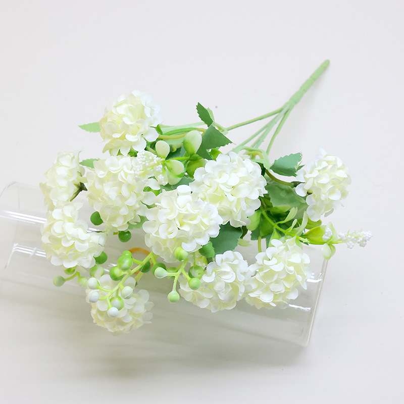 Various Colors Artificial Hydrangea Spray – 22cm