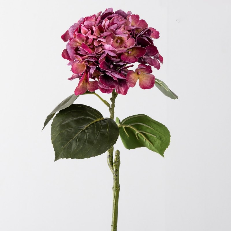 Wholesale Soft-Touch Artificial Hydrangea Flower Stem – 63cm