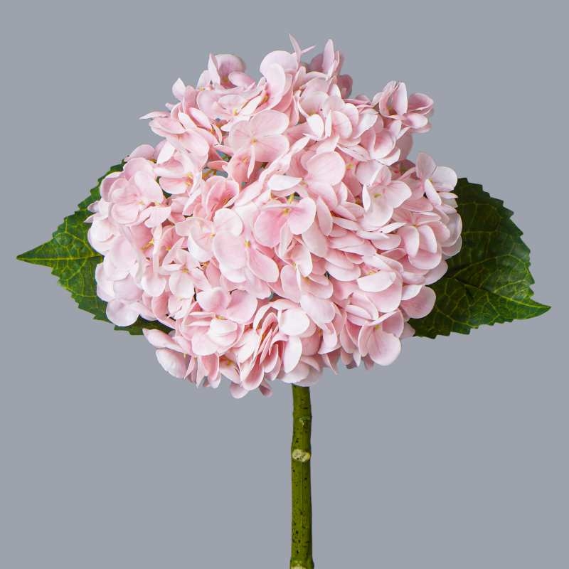 Artificial Hydrangea Stem with Large 20cm Bloom