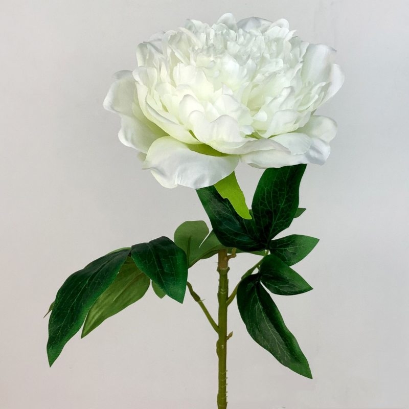 Artificial Peony Stem with Large 17cm Bloom