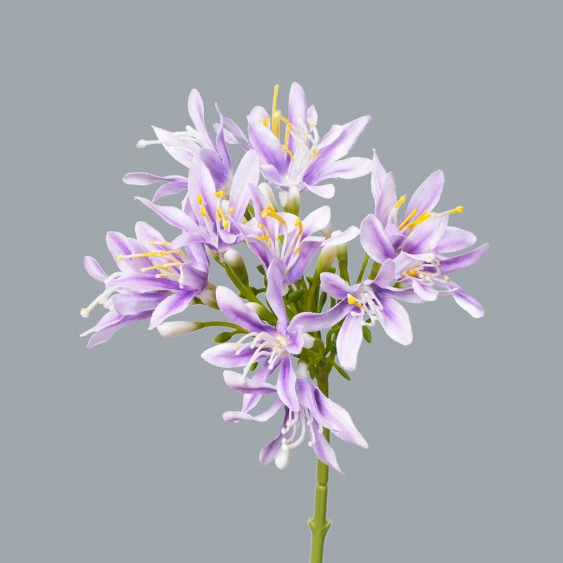 Artificial Agapanthus Stem 60cm with 14cm Bloom