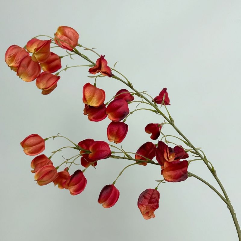 Artificial Physalis Branch – 100cm Realistic Lantern Fruit Stem