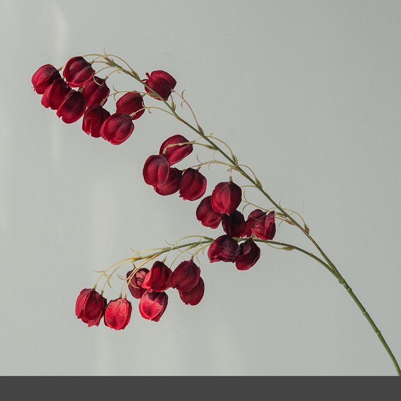 Artificial Physalis Branch – 100cm Realistic Lantern Fruit Stem