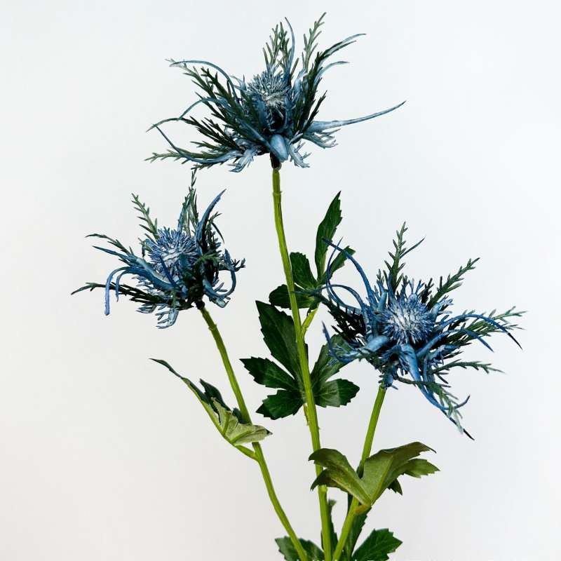 Wholesale Artificial Eryngium 3-Head Single Stem