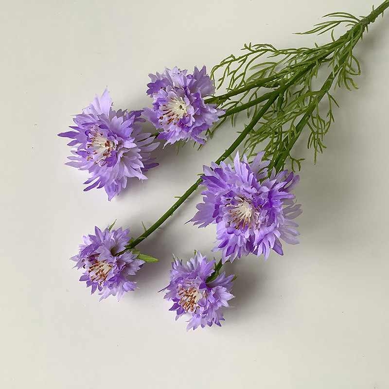 Wholesale Artificial Cornflower Stem – 56cm