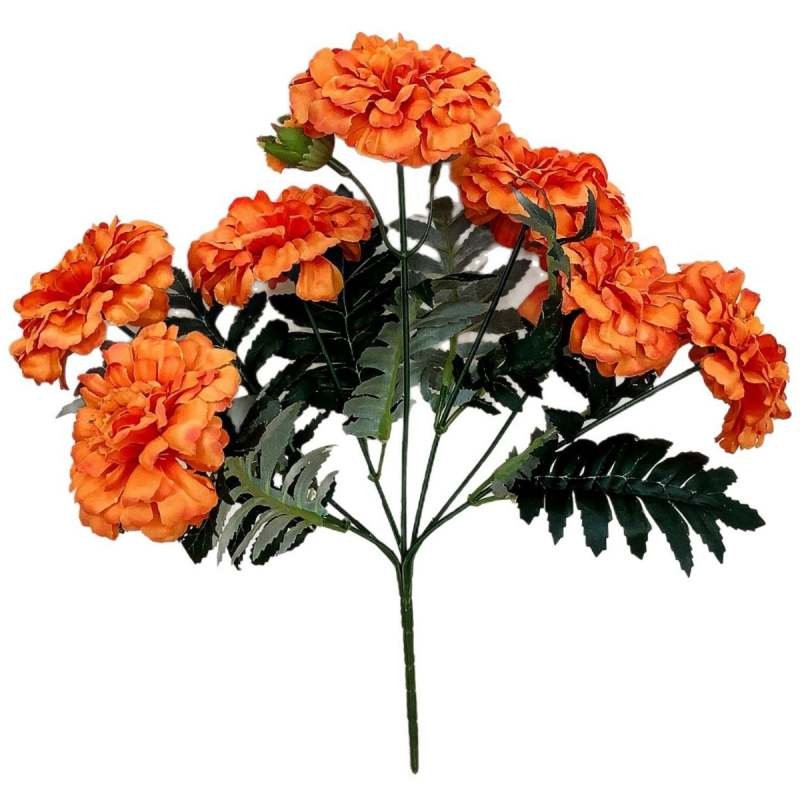 Wholesale Artificial Marigold Spray – 33cm