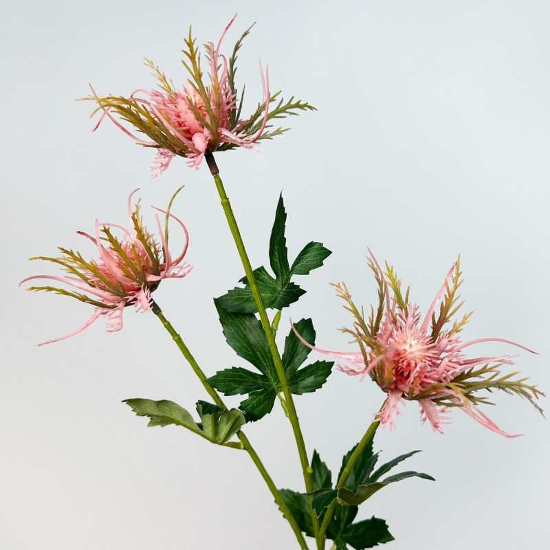 Wholesale Artificial Eryngium 3-Head Single Stem