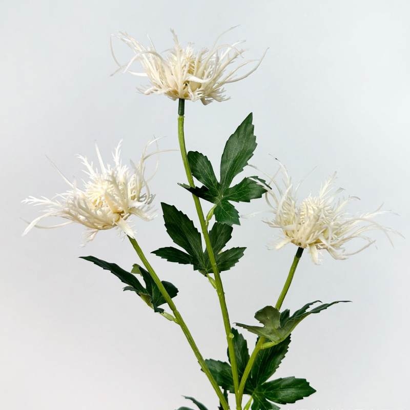 Wholesale Artificial Eryngium 3-Head Single Stem