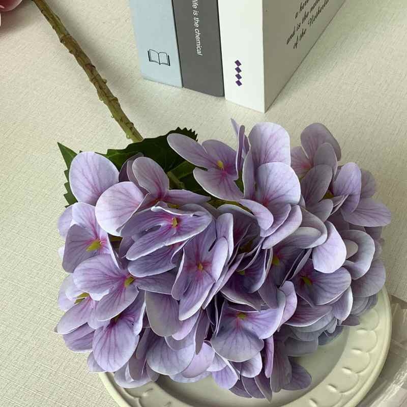 Wholesale Artificial Hydrangea Stem – 45cm Soft-Touch Flower