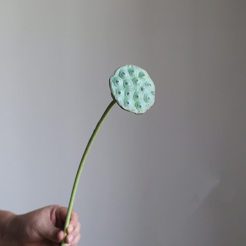 Wholesale Artificial Lotus Seed Pod Stem – 82cm Single Stem