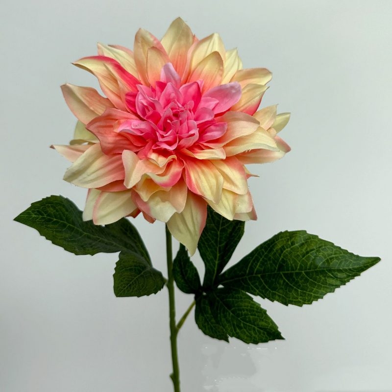 Artificial Dahlia Flower Stem – 59cm