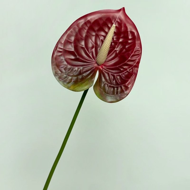 Artificial Anthurium Flower Stem 56CM