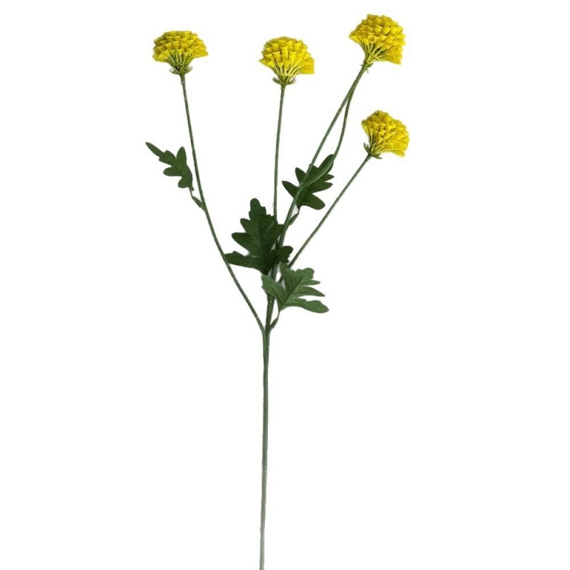 Artificial Pompon Chrysanthemum Spray 50CM