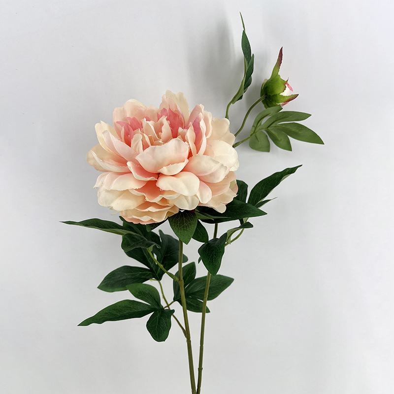 Artificial Peony Spray 69CM