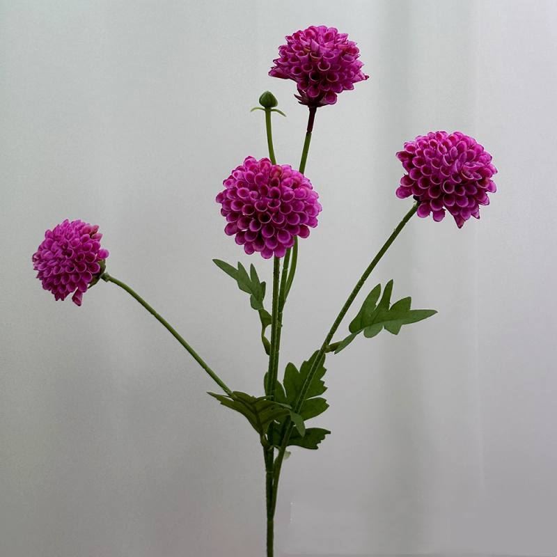Artificial Pompon Chrysanthemum Spray 50CM