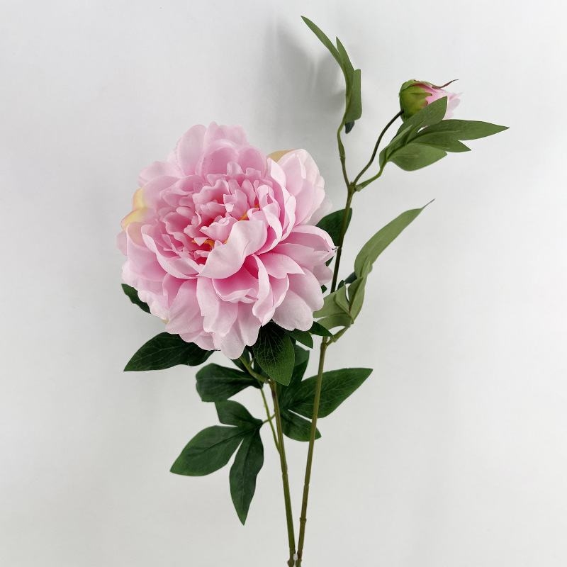 Artificial Peony Spray 69CM