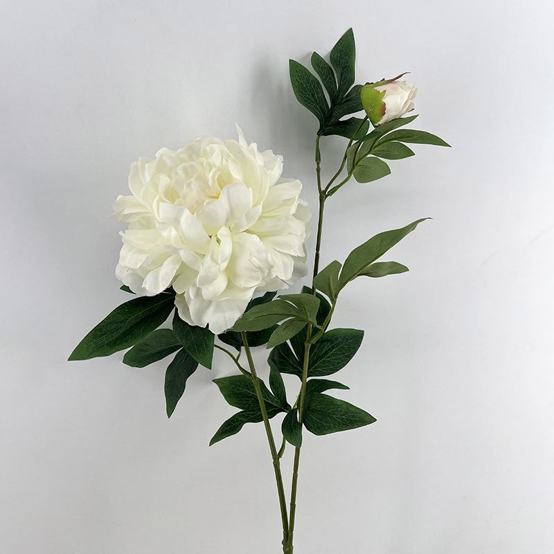 Artificial Peony Spray 69CM