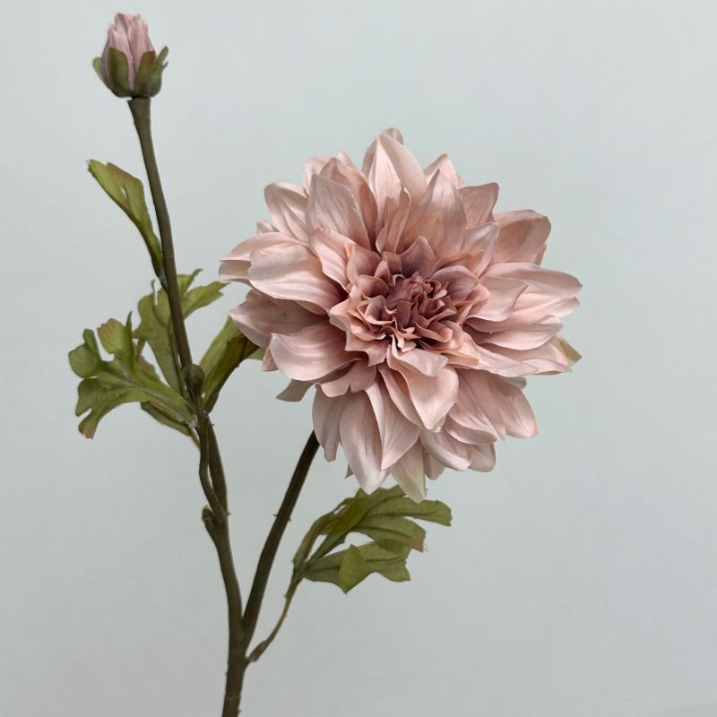 Artificial Dahlia Spray 55CM