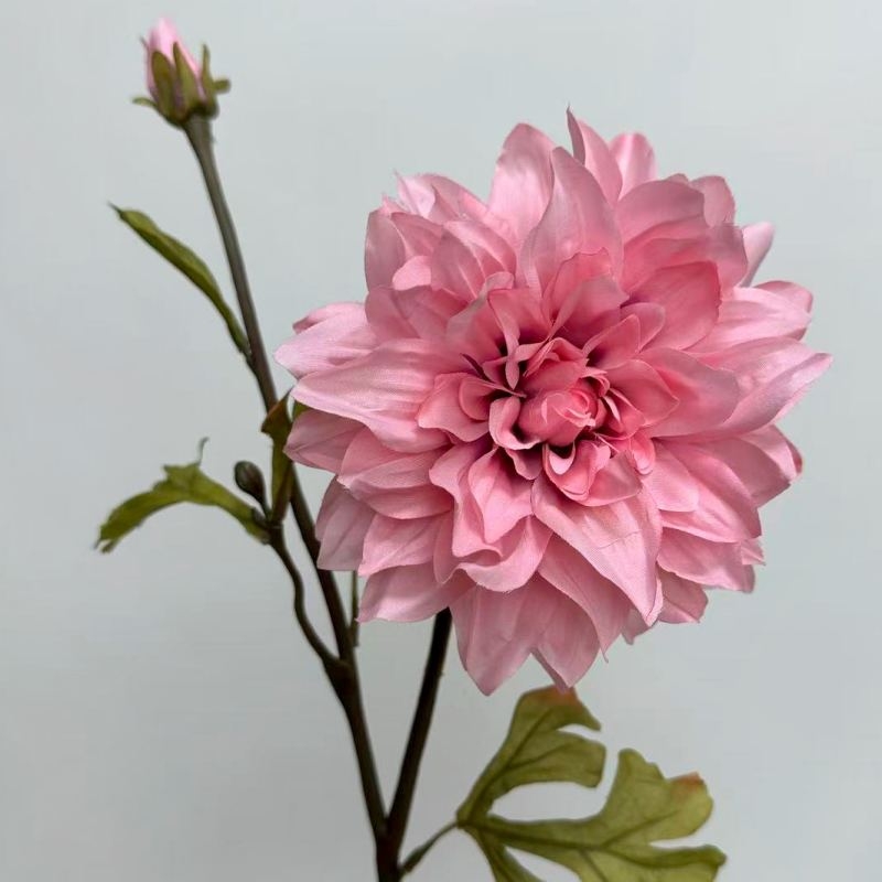 Artificial Dahlia Spray 55CM