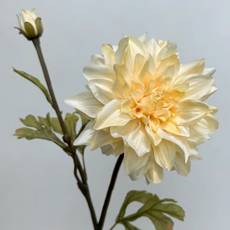 Artificial Dahlia Spray 55CM