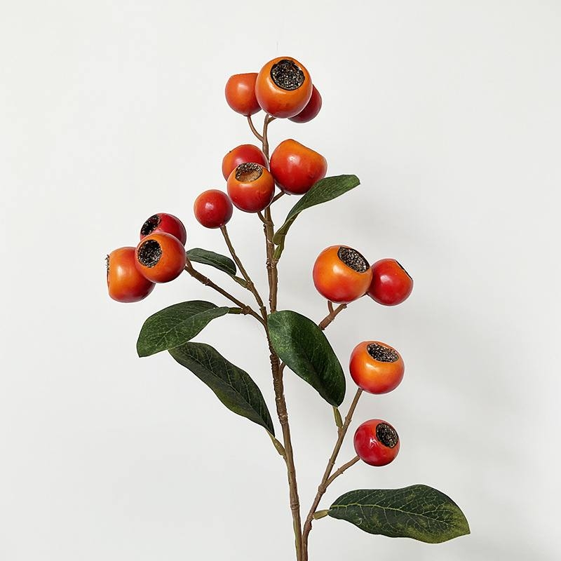 Artificial Hawthorn Berry Spray – 63cm