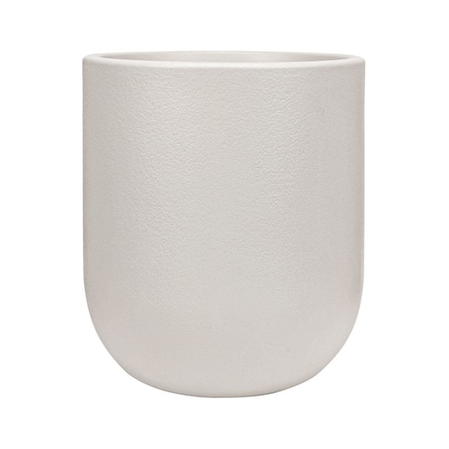 Imitation ceramic large plastic flower pot