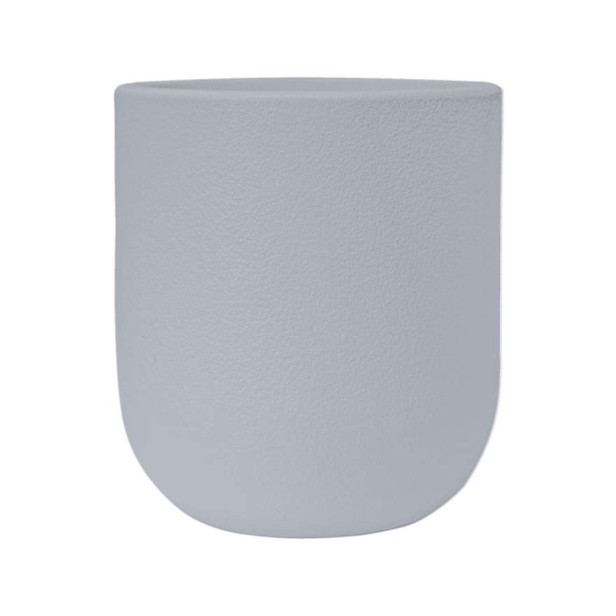 Imitation ceramic large plastic flower pot